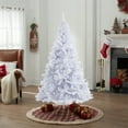 thumbnail image 5 of Antqov Christmas Tree, 6ft Artificial Cedar Christmas Tree, Realistic White Christmas Trees for Home Outdoor Indoor Xmas Holiday Party Decorations, 5 of 6