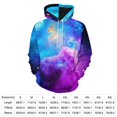 thumbnail image 2 of Galaxy Nebula Clouds Art-1 Men's Women New Sweatshirt Hoodie Men's Plus Size Sweatshirt Hooded Sweatshirt 3d Printed Street Men's Cloth, 2 of 6