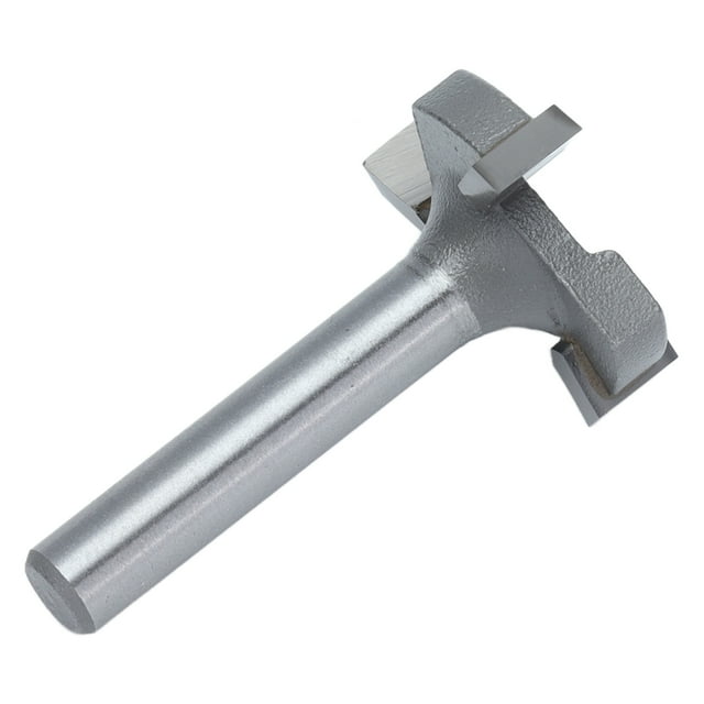Milling Cutter, Precisely Grinded Wide Application Router Bit Multifunctional Use Carbon Steel Alloy For CNC Routers Slotting For CNC Routers Hemming Quartz Sand,Black