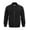 Black, variant on COOFANDY Men's Suede Vintage Lightweight Casual Varsity Bomber Jacket