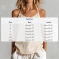 thumbnail image 3 of ClodeEU Women's Henley Button Down Sleeveless Tank Top, Loose Fit Blouse for Summer Beige,Women's Plus L, 3 of 7
