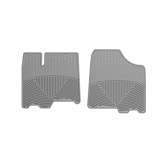WeatherTech All-Weather Floor Mats compatible with 2011-2012 Toyota Sienna - 1st Row (Driver & Passenger), Grey