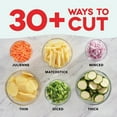 thumbnail image 3 of Dash Safe Slice Mandoline Slicer, Julienne + Dicer for Vegetables, Meal Prep & More with 30+ Presets & Thickness Adjuster, Aqua, 3 of 5