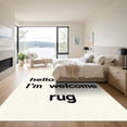 thumbnail image 3 of ODIKA 2'x3' Machine Washable Non-Slip Area Rug, Graphic Beige High Traffic Rug with Pad, Beige, 1051875, 3 of 8