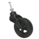 thumbnail image 1 of Rueda Delantera Para Silla De Ruedas, Rueda Para Silla De Ruedas, Acero, Rodamiento Fuerte, Neumático De PVC Antideslizante, 6 Pulgadas, Absorción De Impactos, Operación De, 1 of 7