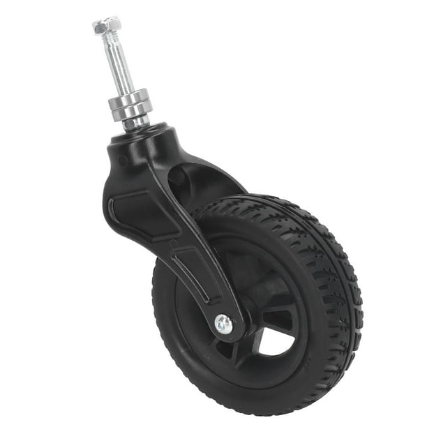 Rueda Delantera Para Silla De Ruedas, Rueda Para Silla De Ruedas, Acero, Rodamiento Fuerte, Neumático De PVC Antideslizante, 6 Pulgadas, Absorción De Impactos, Operación De