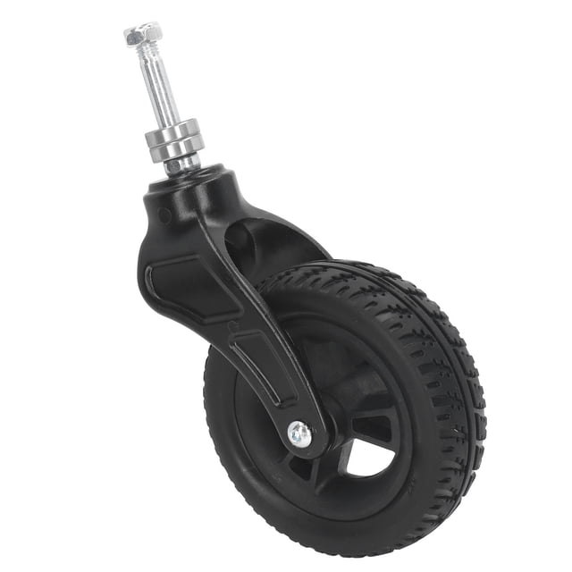Rueda Delantera Para Silla De Ruedas, Rueda Para Silla De Ruedas, Acero, Rodamiento Fuerte, Neumático De PVC Antideslizante, 6 Pulgadas, Absorción De Impactos, Operación De