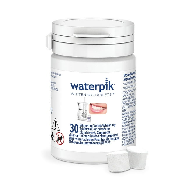 Tabletas de recarga Waterpik Fresh Mint Whitening (30 unidades)