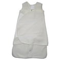 thumbnail image 1 of Bambini 3612Cream Fleece Swaddle Blanket, Cream - Newborn, 1 of 2