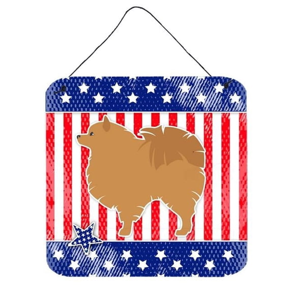 Carolines Treasures BB3342DS66 USA Patriotic Pomeranian Wall or Door Hanging Prints