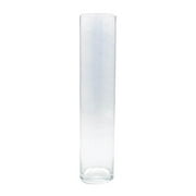 24 x 5 in. Glass Cylinder, Clear
