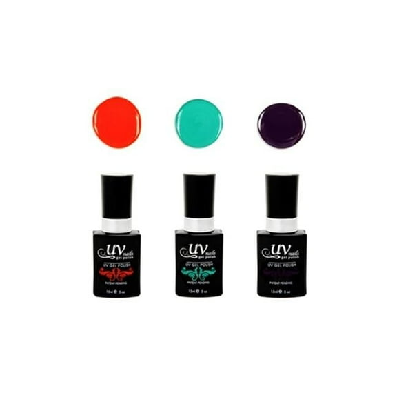 UV-Nails Rhea LED Gel Polish - Set of 3