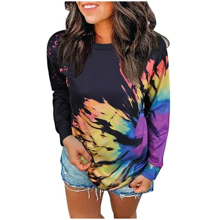 

Sayhi Long-sleeved Shirt Women s Shirt Button Round Casual Top Neck Women s Hoodies & Sweatshirts 2 Piece Set Lingerie