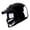 Glossy Black, variant on 1Storm Motorcycle Full Face Helmet Open Face Helmet with Smoked Shield (Detachable Visor & Face Mask): HKY881S-E Matt Black