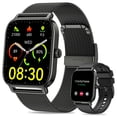 thumbnail image 1 of Smart Watch for Men Women Fitness: Waterproof Make Answer Call Running Smartwatch for Android Phone iPhone Samsung Compatible Dig, 1 of 7