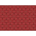 thumbnail image 1 of Ahgly Company Machine Washable Indoor Rectangle Transitional Red Area Rugs, 6' x 9', 1 of 7