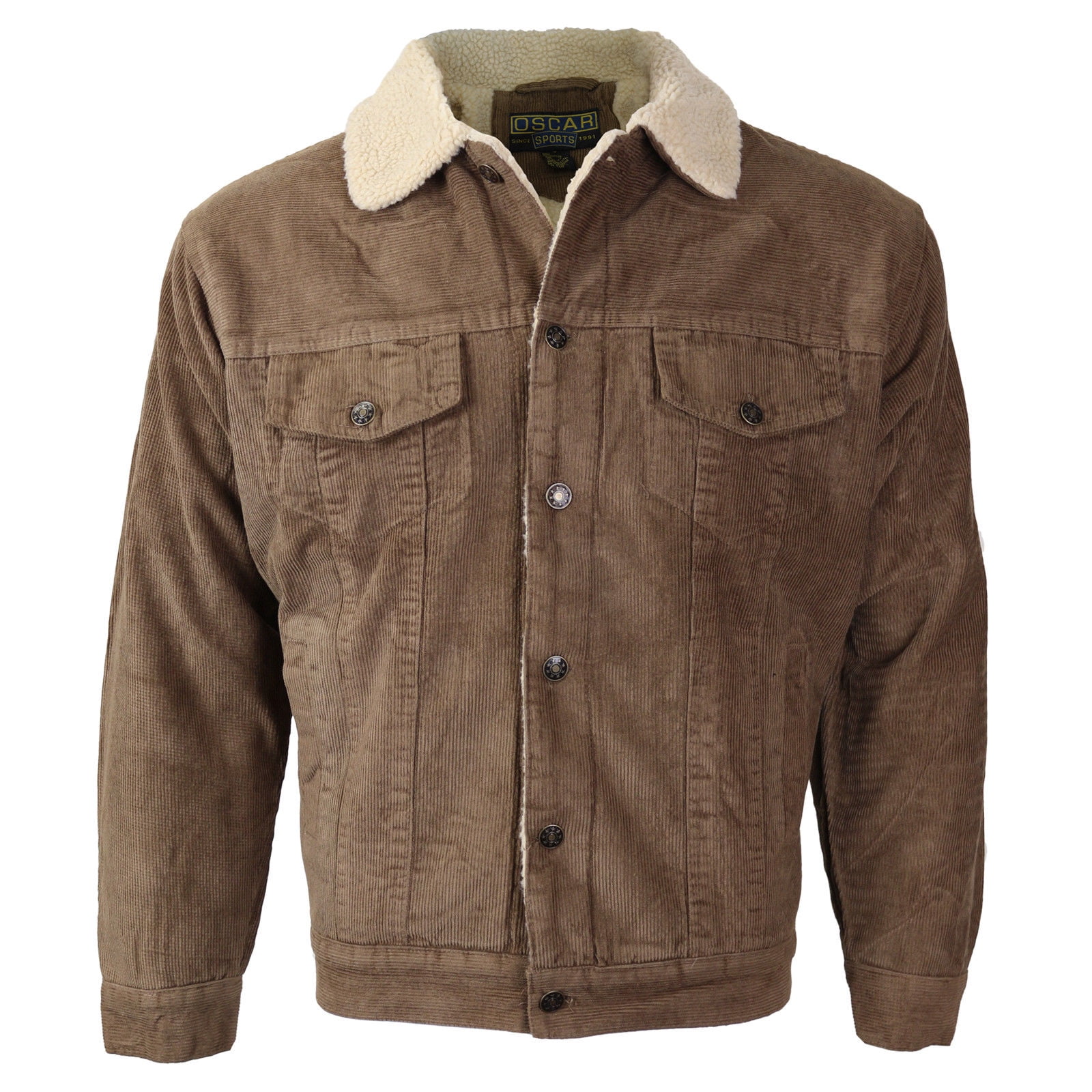 Men's Premium Classic Button Up Fur 