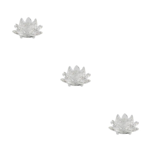Advancent Flor de loto de cristal Pisapapeles Feng Shui Esfera Cristales Flores Colección decorativa Adornos para recuerdos Type1 NO1