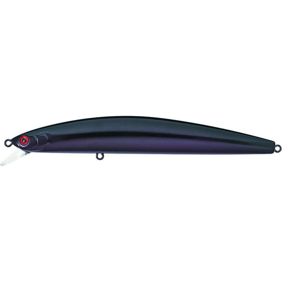 Daiwa Salt Pro SP Minnow Floating Striper Lure, 5", Black Purple