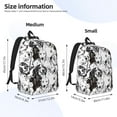 thumbnail image 2 of Saiise Labrador Retriever Dog Print Laptop Backpack - Adjustable Shoulder Straps, Water-Resistant, Large Capacity, Stylish Design, Unisex for School, Office, Travel-Medium, 2 of 5
