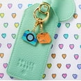 thumbnail image 5 of Roller Rabbit: Disco Hearts Wave Softside Duffel Bag - White/Teal, 5 of 7