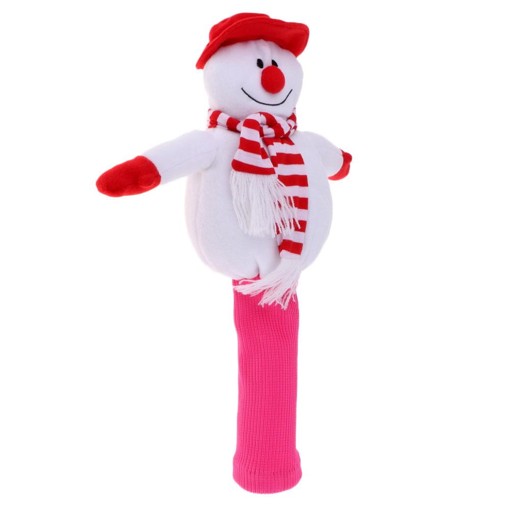 Creative Pink 460CC Driver Wood Clubs Headcovers Sets Plush Cloth