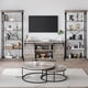 thumbnail image 5 of 74-pulgada industrial 6 niveles book rack con metal frame y de madera estantes: ideal para almacenamiento organizer para home, oficina, sala de estar, o kitchen (gray), 5 of 7