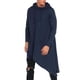 thumbnail image 1 of Hombres con capucha sólido irregular manga larga prendas de vestir sudaderas blusa Pompotops oipoqjl17547, 1 of 4