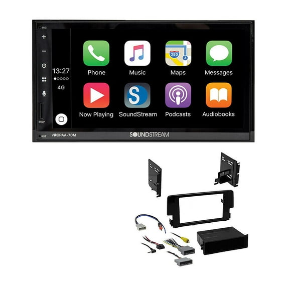 VRCPAA-70M 7" Double DIN Bluetooth CarPlay Android Dash Kit for 2016-Up Honda Civic LX