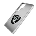 thumbnail image 2 of Las Vegas Raiders Linen Logo Galaxy Clear Case, 2 of 6
