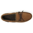 thumbnail image 4 of Dearfoams Men's Toby Microsuede Moccasin House Shoe Slipper, 4 of 5