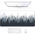 thumbnail image 1 of Ink Misty Forest XXL Gaming Mousepad - Large Desk Mat, Thick Rubber, Stitched Edges, Full Desk Pad for Laptop & Computer, Extended 31.5x11.8 Inch, 1 of 6