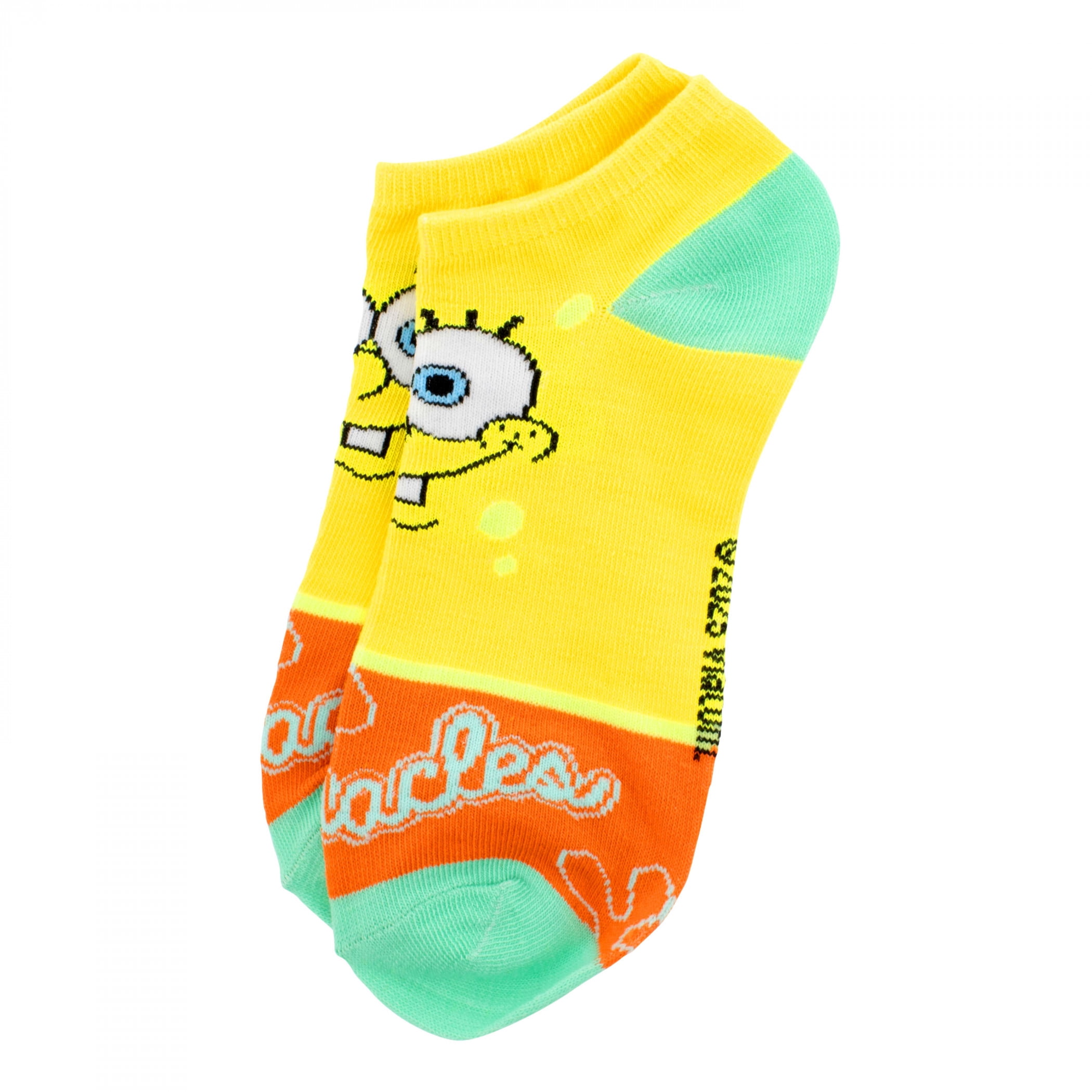 SpongeBob SquarePants Tarter Sauce Women's Ankle Socks 6-Pair Pack