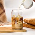 thumbnail image 3 of Hello 2025 Basset Hound Celebrates Happy New Year Firework Balloon 16oz Glass Cup Mug Bassets Dog Breed Lovers Gifts Idea Glass Can - 02024, 3 of 5