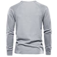 thumbnail image 4 of Men Summer Tops Men Technical Pants Long T Shirts for to Wear with Leggings Long Sleeved T Shirts Stripped for Sleeve Spandex Top Running Shirt Sleeve Scrub Pants J Men's Grey L, 4 of 7