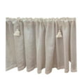 thumbnail image 1 of Billuyoard infinitas posibilidades con estas cortinas versátiles Cortinas cortas retro de algodón y lino Decoración del hogar, 1 of 6