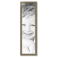 thumbnail image 2 of ArtToFrames 12" x 44" Aged White Gold Picture Frame, 12x44 inch Silver Wood Poster Frame (WOM-2036),  Pack, 2 of 7