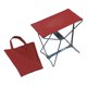 thumbnail image 3 of Taburete de Pesca Plegable, Silla Plegable, Ligero, Suave Y Duradero, Plegable para Acampar, para Picnic, Patio, Fiesta, Senderismo, Barbac Rojo, 3 of 8