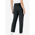 thumbnail image 2 of Woman Within Plus Size Sport Knit Straight-Leg Pull-On Pants, 2 of 6