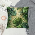 thumbnail image 2 of Acheng Palm Leaves with Lush Branches and Leaves Tropical Jungle Palm Leaves Plush Pillowcase 1 Piece White, 2 of 5