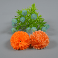 thumbnail image 4 of Cabeza de flor de tela de seda de clavel de simulación, decoración para tarta, estilo clavel, 4 of 5