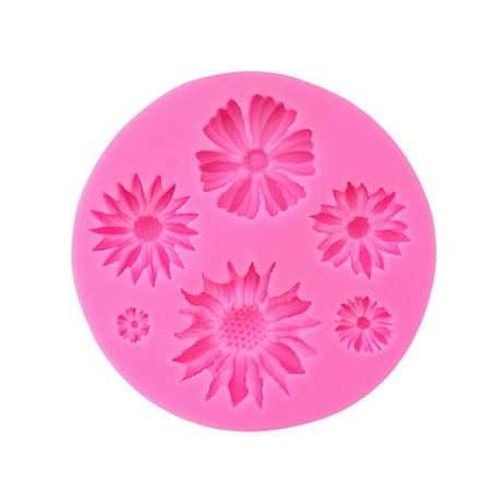 

Fondant Mold Silicone Cake Icing Flower Mould Pastry Non Stick Mold Decoration Baking Supplies New