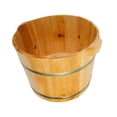 thumbnail image 3 of Lavabo de madera para pies con puntos de acupuntura y doble asa, portátil, para baño de pies L, 3 of 9