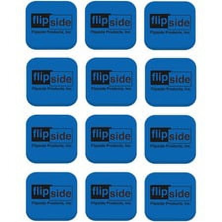 Flipside Magnetic Whiteboard Student Erasers - Blue - Square - EVA Foam - 2 Flipside Magnetic Whiteboard Student Erasers - Blue - Square - EVA Foam - 2