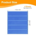 thumbnail image 2 of Uxcell Reflective Sticker, Waterproof Adhesive Night Warning Sticker High Visibility Safety Reflector Tape Strips Light Blue, 2 of 7