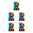 thumbnail image 1 of maskred 1/2/3/5 Rhinestone Painting 5D Colorful Dog Pictures Crystal DIY Drawing -stitch Embroidery Stitchwork 35*25CM 1pcs 5PCS, 1 of 6
