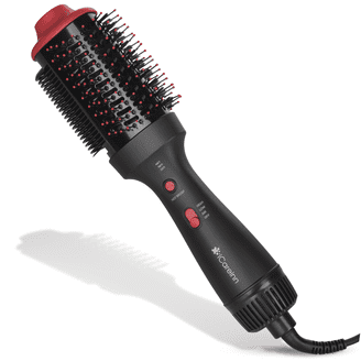 ion Titanium Pro Brush Iron, 1-1/4 Inch, Heats up to 400F, Curls