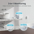 thumbnail image 4 of SwitchBot Détecteur/détecteur de Fuite d'Eau WiFi Détecteur de Fuite Sans Fil avec Câble de Détection 1m, Pas de Hub Requis (Supporte 2.4G), 4 of 5