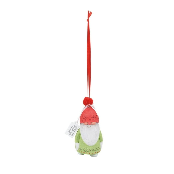 Department 56 Snowpinions Gnome Christmas Like 2022 Hanging Ornament, 3.35 Inch, Multicolor