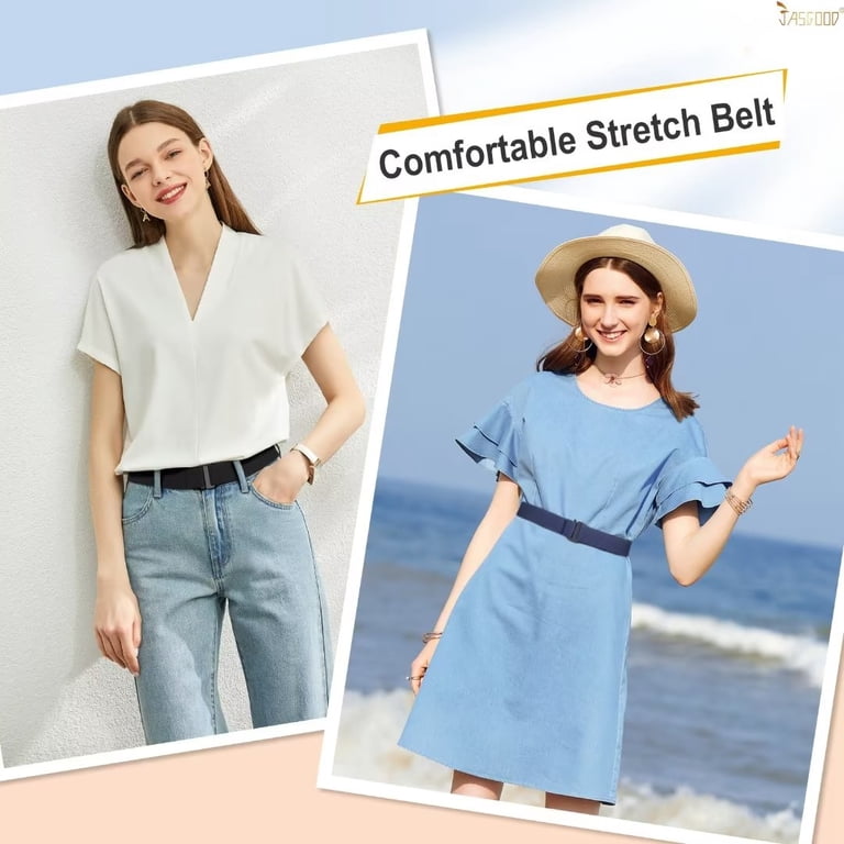 JASGOOD Invisible Stretch Belt, 2-Pack photo 6
